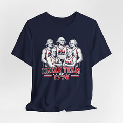 SALE ! Founding Fathers America 250 T-Shirt Funny Patriotic 1776 USA History Tee
