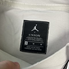 Air Jordan x Union T Shirt Mens Medium Photon Dust GFX Short Sleeve