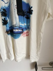 Represent Yacht Club Rare T-shirt Flat White Mens Size L Graphic Tee Genuine NEW