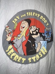 Jay & Silent Bob Secret Stash Shirt XL Kevin Smith View Askew Tee B5#14