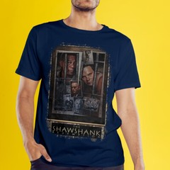 The Shawshank Redemption (1994) Movie Poster Inspired T-Shirt Retro Tee Unisex
