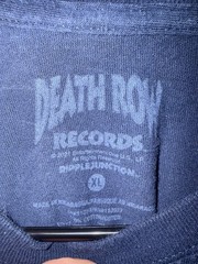 Death Row Records Chromatic Navy Blue Men’s Short Sleeve T-Shirt Size XL
