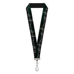 1.0 Inch Lanyard Seattle Vivid Skyline Space Dust ID Badge Holder Strap