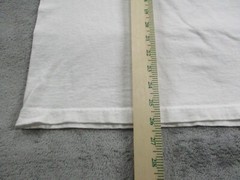 Badger Sport Ringer Shirt Adult Large Allegheny Mountain Summer 2005 White EUC