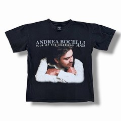 Vintage 1998 Andrea Bocelli Aria Tour of the Americas T-Shirt Polygram Medium