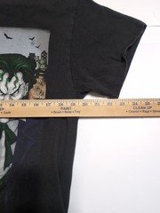 Batman Harley Joker Graphic Tee Large 100% Cotton Collab Art Comic Villains Larg