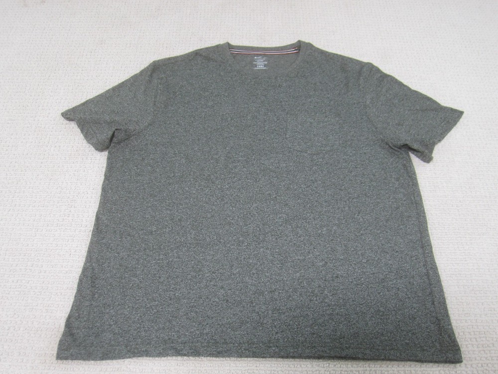 Members Mark Shirt Mens XL Green Short Sleeve Everyday Soft Wash Tee Crew Neck