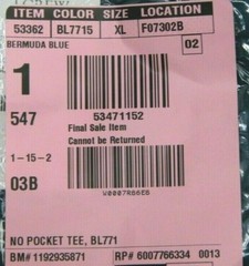 J Crew Mens No Pocket Jersey T Shirt Bermuda Blue Sizes L, XL. MSRP: 24.50