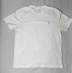 Lot of 3 All Saints Men’s T Shirts Organic Cotton Slim Fit Size L FLAW