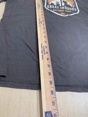 Men’s ‘Great Indoors National Park 2020’ T-shirt Gray Used Size 2XL