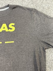 Nike “Nice As” Regular Fit T-Shirt • Gray/Neon Yellow • Men’s XL
