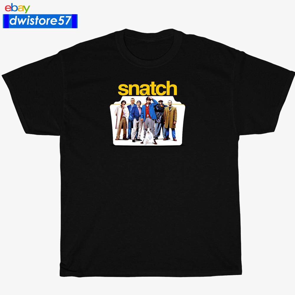 New Shirt Snatch Movie Logo Black/Navy/Sport Grey T-Shirt S-5XL