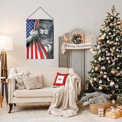 One Nation Under God Garden Flag – Christian – Jesus – USA Double Side Garden Fl