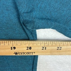 VTG Costa Rica TShirt Men XL Teal Iguana Pura Vida Animal Nature Reptiles Beach