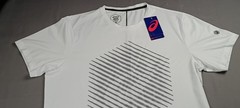 Asics White T Shirt Men Size XL SD Graphic SS Top Running Casual Reflective D1