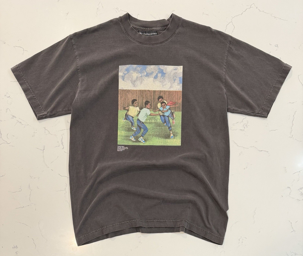 Joe Freshgoods x New Balance Outside Clothes Graphic T-Shirt Vintage Wash Size M