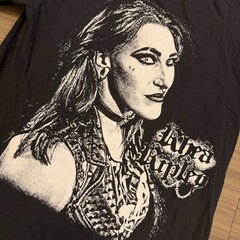 WWE Ripple Junction Rhea Ripley Double Sided Graphic T Shirt Black Mens Size L
