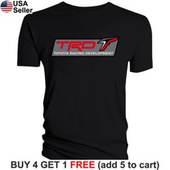 Toyota Racing Development T-Shirt TRD Logo Motorsport GR Truck Car Sport BTY10