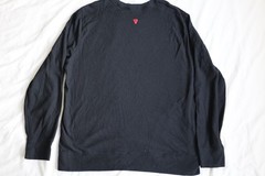 Nike Kobe Long Sleeve Thermal Shirt Mens XL Black Red Swoosh Basketball Waffle