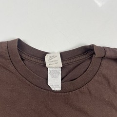 Vintage Split Skateboarding T-Shirt Men’s Large Skate Art Punk 90s Hipster Brown