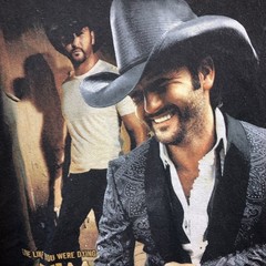 Vintage Black Size XL Tim McGraw 2004 Tour Tshirt Dance Hall Doctors