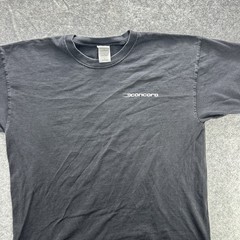 Vintage Concord Shirt Mens XL Black Live Status Airline Promo Tee Gildan y2k
