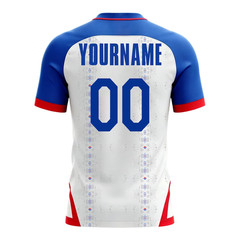 Haiti World Cup 2026 Soccer Jersey Custom Name Number Mesh V-Neck T-Shirt