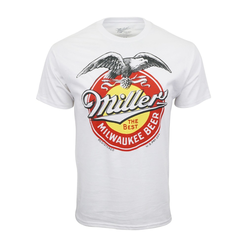 MILLER THE BEST MILWAUKEE BEER T SHIRT OFFICIAL ITEM