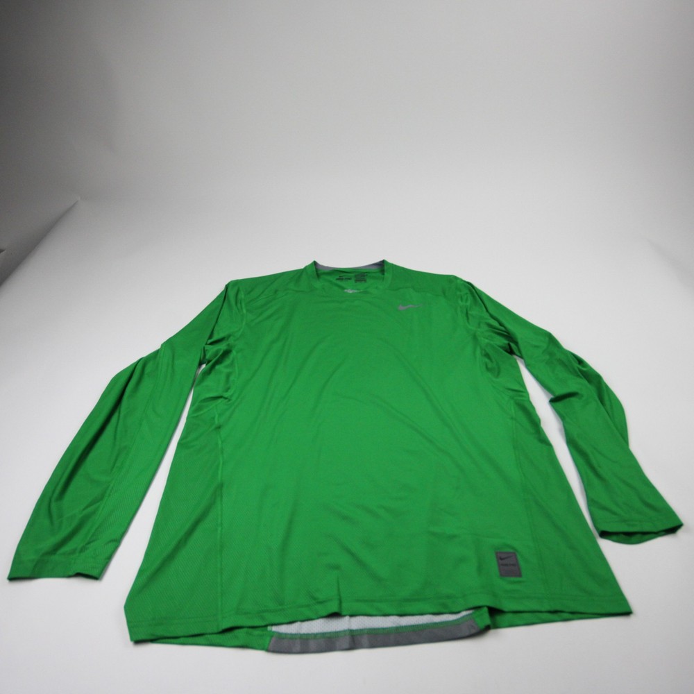 Nike Pro Dri-Fit Long Sleeve Shirt Men’s Green New without Tags XXL