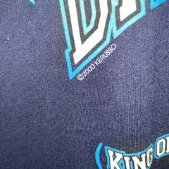 M O Knits Blue Dad Of Dads Script REV 19:16 Short Sleeve Size XXL Free Shipping