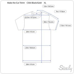 Can You Make The Cut US Army Military Mens Graphic Tshirt XL Black