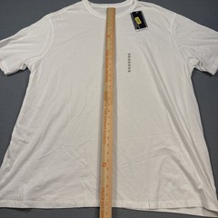 RoundTree & Yorke Cloud Crew Men’s 3XLT White Crew Neck Short Sleeve Shirt