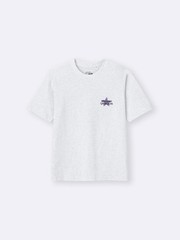 JoJo’s Bizarre Adventure x GU T-Shirts Jump Japan LIGHT GRAY