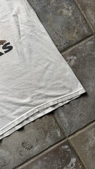 VTG Michigan Sucks Ann Arbor Is A Whore Graphic OSU Football T-Shirt White Large