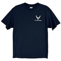 Lot 2 USAF Air Force Shield Graphic T Shirt Size M Military Training Fighter Jet