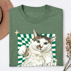 Custom Pet Portrait Photo Comfort Tee Personalized Dog Cat Lover Shirt