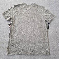 Jordan Jumpman Air Mens T-Shirt Grey Black White Graphic CT6751-093 Large NEW