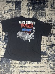 Alice Cooper Trash Tour 1989 Vintage 2 Sided T-Shirt XL Single Stitch Band Tee