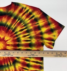 Gildan Tie Dye Adult Unisex T-Shirt Size Large Multicolor Hand Dyed Tee New