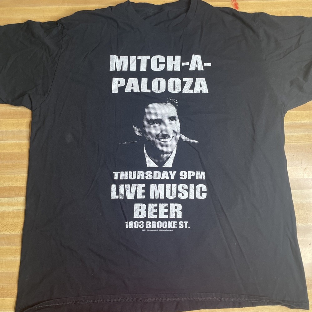 OLD SCHOOL Mitch-A-Palooza Vintage T Shirt Size XL Black