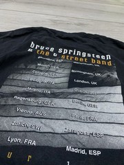 T-Shirt Bruce Springsteen E Street Band Vintage 1999 Tour big logo made in USA