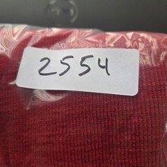 Y2K Aeropostale Mens XL Red Embroidered Letters Thermal Long Sleeve Shirt Preppy