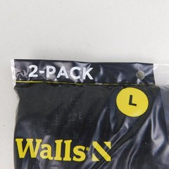 4pc Walls Working Man’s Short Sleeve Pocket T-Shirts Black 42-44, Large #A338