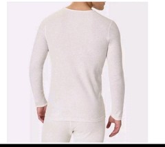 Hanes Men’s Waffle Knit Thermal Shirt Long Sleeve MEDIUM NWT