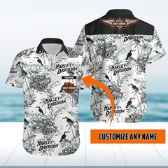 Personalized Harley Motor Racing Davidsonn Casual Button Down Shirt Unisex Adult