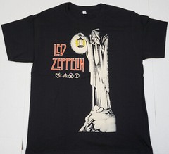 Led Zeppelin T-shirt Classic Rock Plant Paige Bonham JPJ Tee Men’s Black New