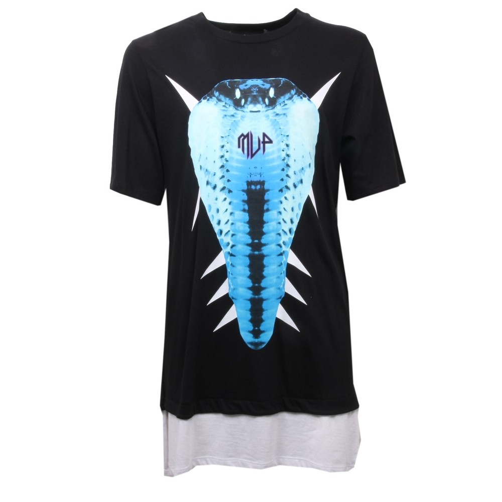 C3200 men’s jersey MVP COBRA black/white long man t-shirt