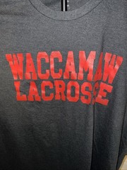 District Made Men’s T-shirt XL Short Sleeve Waccamaw Lacrosse Black
