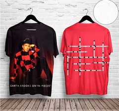 Hot! Garth Brooks In Pieces Album Cover 3D AOP T Shirt NP309