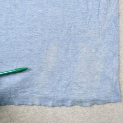 Vintage 80s LL Bean River Drivers Shirt Mens M Blue Henley Long Sleeve Made USA